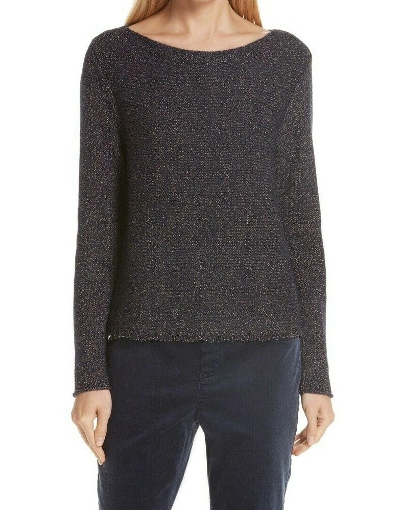 Eileen fisher 2025 fringe hem sweater