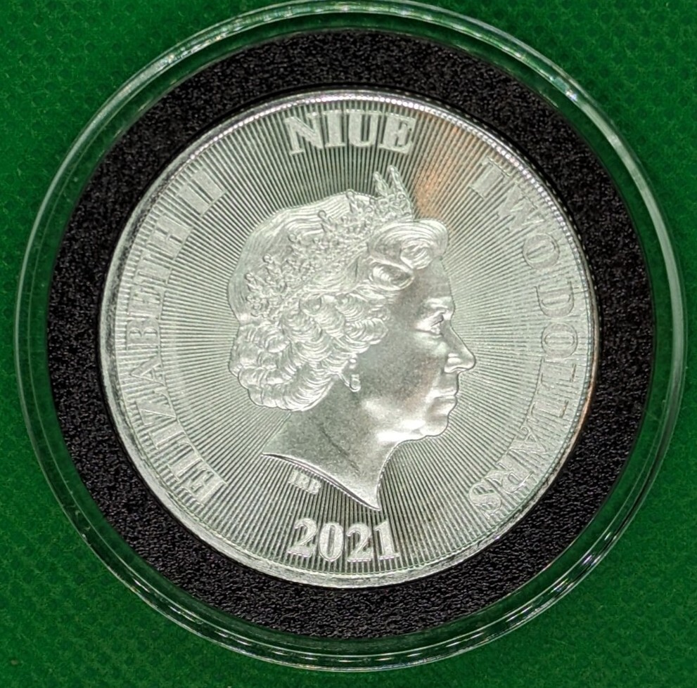 2021年 Tree of life ニュージーランド 生命の木 1オンス 銀貨 2021 NIUE 1 oz Tree of Life Silver Coin limited mintage