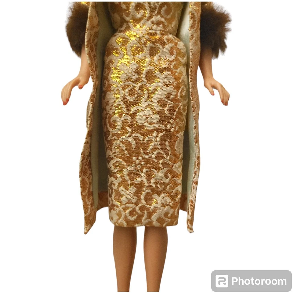 Barbie 1962 vintage corte burbuja noche esplendor muñeca rara coleccionable Foto 4 de 4