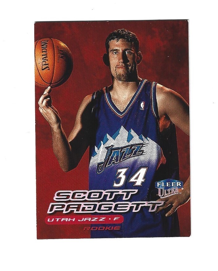 1999-00 Ultra #138 Scott Padgett RC UTAH JAZZ