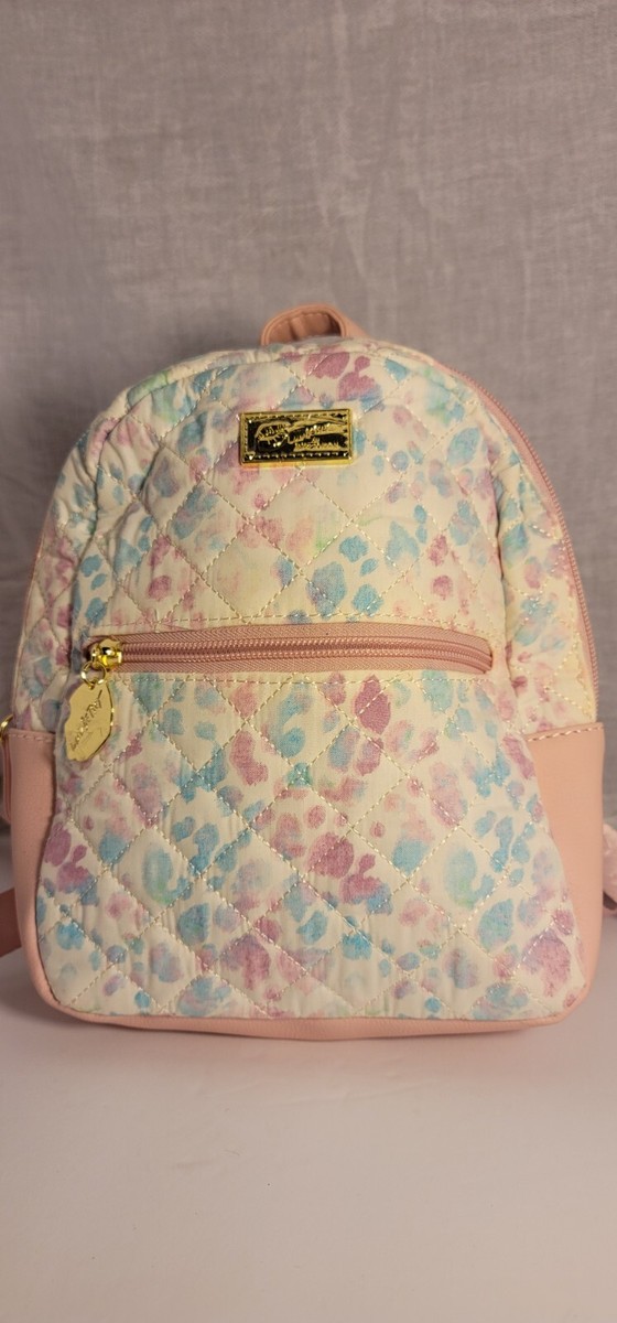 Betsey Johnson Mini Backpack LBMandy Tie Dye - With Tags | eBay