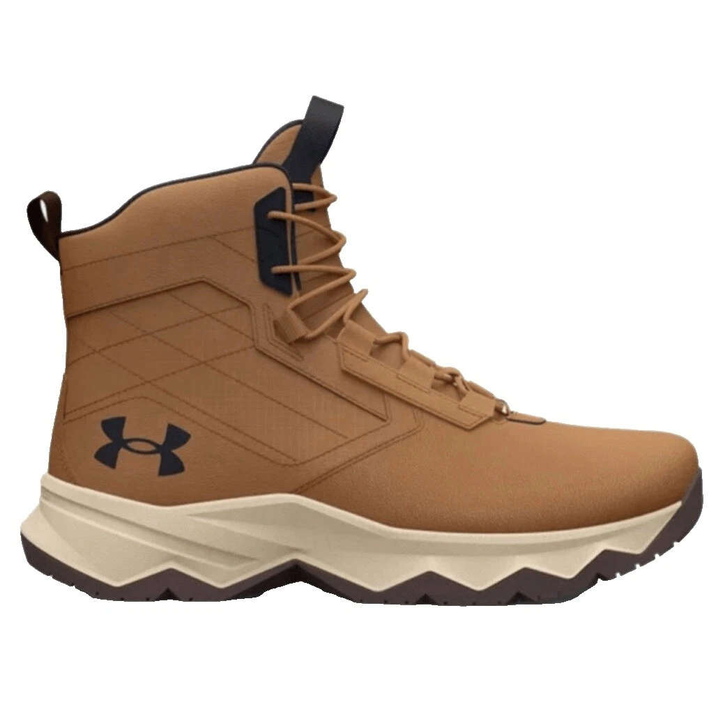 Botas de cuero superior Under Armour Multicolor para hombres