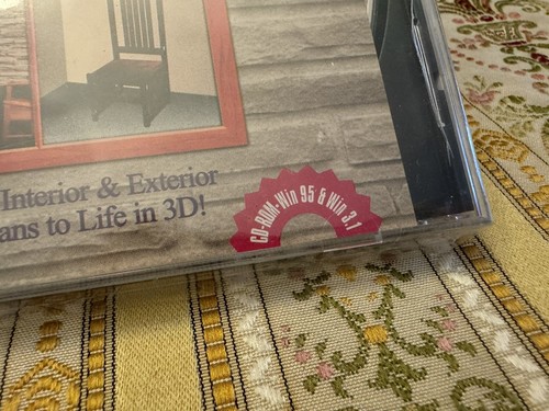 3D Virtual Reality Architect Swift Jewel CD-ROM UnOpened Vintage Windows 95 - Picture 9 of 10