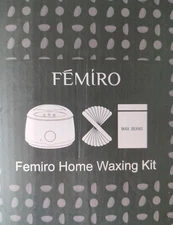 Femiro Home Waxing Kit 4 Colors Stripless Hard Wax Beans 14.1oz