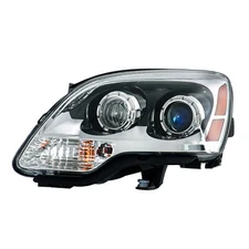 Left Driver Side HID Headlights Headlamps w/o Ballast For GMC Acadia 2007-2012