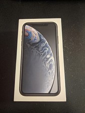 iPhone XR, Black 64GB BOX ONLY iPhone  accessories NOT included 