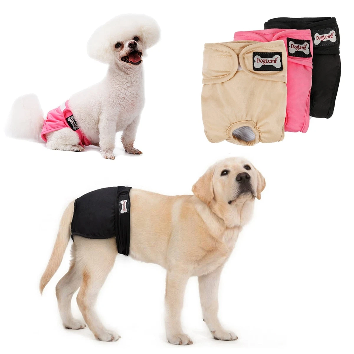 Reusable Pet Prevention Of Harassment Physiological Pants Dog Hygiene Pants