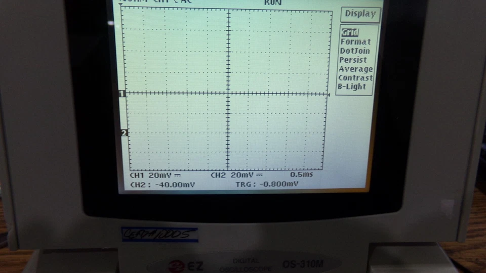 EZ Digital Model: OS-310M Digital Oscilloscope with AC Adapter. - Image 3 of 4