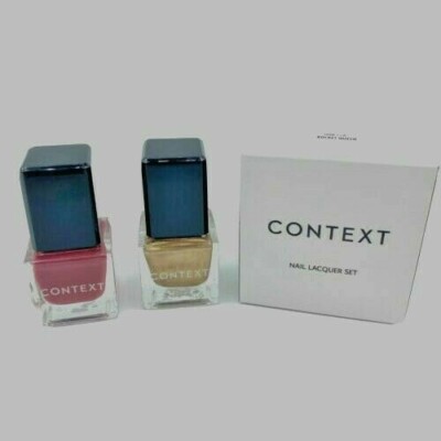 CONTEXT Double Nail Polish Lacquer Set in DON'T CRY & ROCKET QUEEN - NEW
