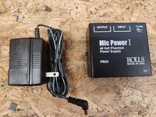 Rolls PB23 48 volt Phantom mic power supply