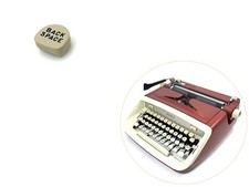 BACK SPACE Key for Royal Safari Sabre Custom II III Typewriter Vtg Keyboard thumbnail