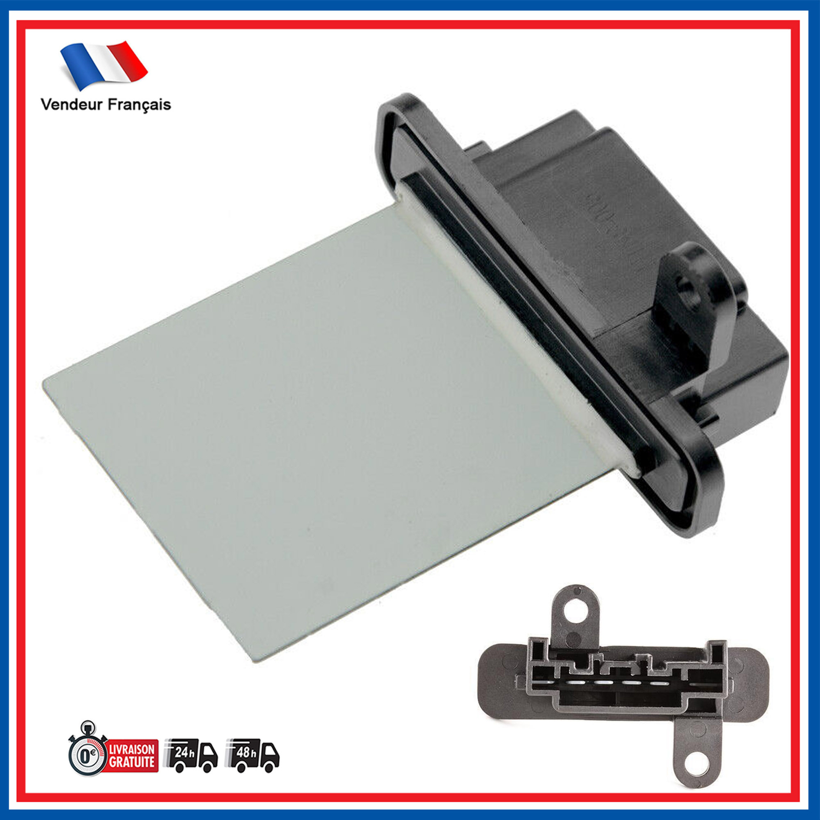 Résistance de pulseur d'air habitacle performante pour climatisation Qashqai