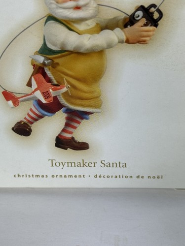 Grembiule Hallmark Keepsake Toymaker Babbo Natale Tan Ornamento 2007 - Foto 6 di 7