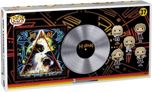 Def Leppard - Hysteria 37 Edición Especial - ¡Funko Pop! Álbumes - figura de vinilo - Imagen 2 de 4