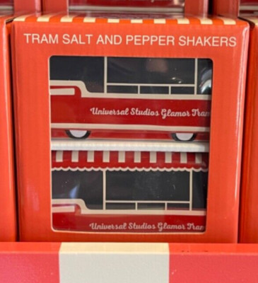 Universal Studios Hollywood Universal City Salt & Pepper Shaker New