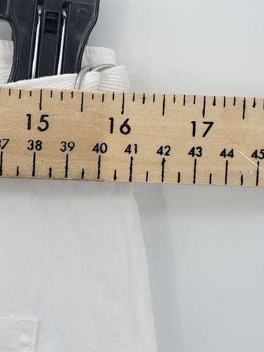 Fresh Produce Shorts Womens XS White Cotton Stretch Flat Front Bermuda Beach NWT - Picture 6 of 8