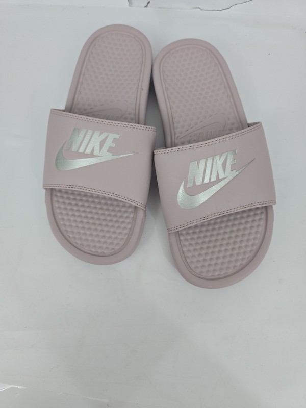 Nike Benassi JDI Slide Sandals 343881-614 Rose Pink Purple Womens 8 New