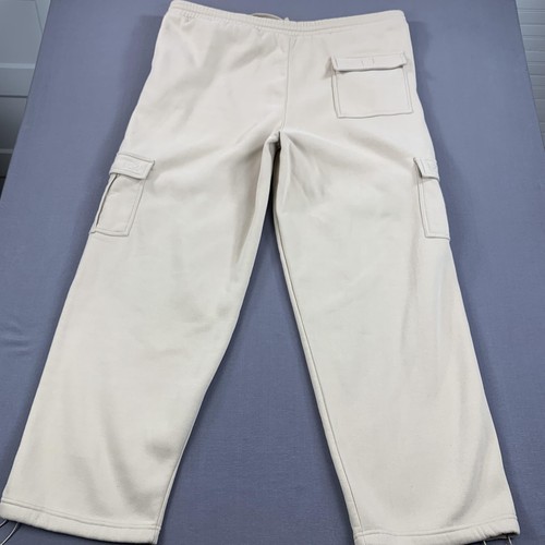 Titan Cargo Sweatpants Mens 3XL Fleece Lined Utility Pockets Drawstring Y2K Bagy - Picture 9 of 17