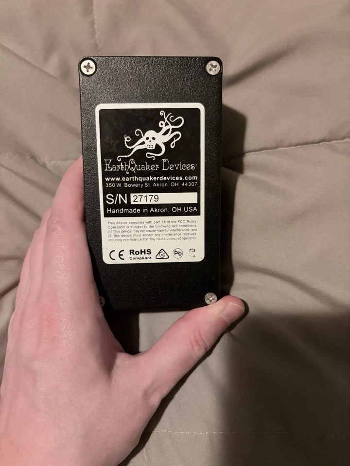 EarthQuaker Devices Afterneath V3 Reverb Pedal (EQDAFTEV3USA) - Image 2 of 2