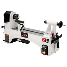 JET JWL-1221VS 12-Inch by 21-Inch Variable Speed Wood Lathe - Woodworking