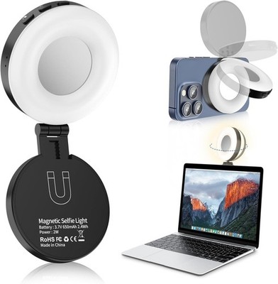 Selfie Light, Selfie Light for iPhone, Portable Phone Ring Light for Video Re...