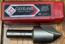 Cleveland Twist Drill 991 HS 4 Fluted Machine Countersink 1" 82 Deg