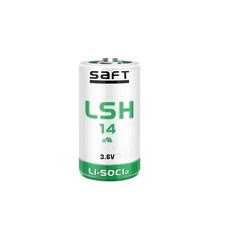 SAFT LSH14 Battery 3.6V Power Type 2 Type C