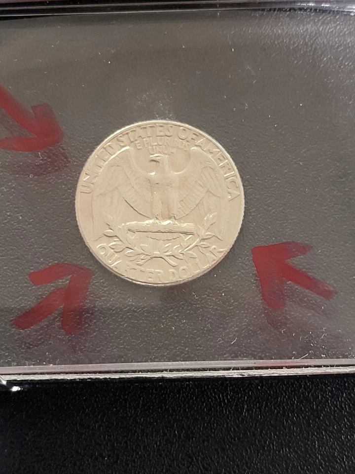 1974 25 Cent No Mint Mark Multiples Error Coin Washington Quarter - Image 4 of 4