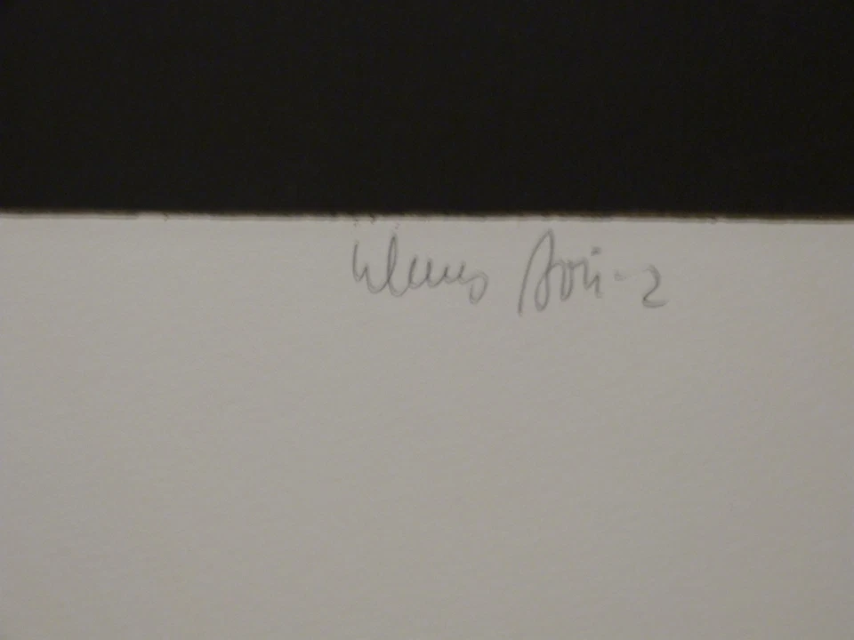 Klaus Böttger 1942-1992 Farbradierung "Akt im Zielkreis" Ungerahmt - Bild 4 von 4