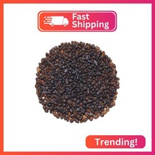 QYGL Sea Glass Stones - 0.9LB Brown Frosted Glass Pebbles Gemstones - Perfect fo