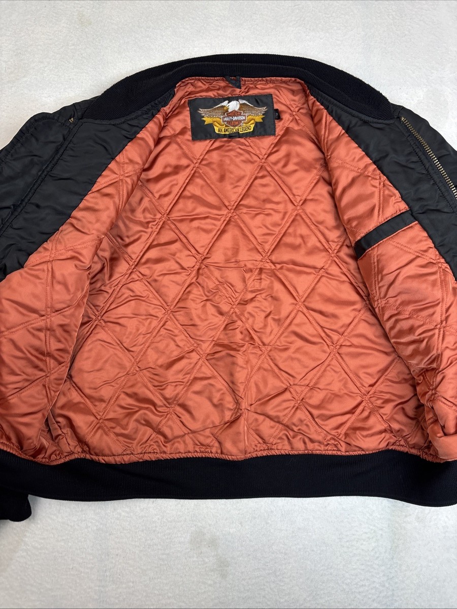 Harley-Davidson Vintage Made In USA HOG Harley Owners Group Bomber