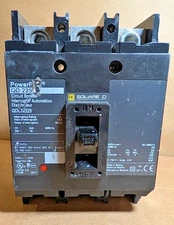 Square D QDL32225 Circuit Breaker, PowerPact Q, 225A, 3-Pole, 240VAC, 25kA, Lugs