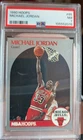 1990 NBA Hoops Michael Jordan Basketball Card #65 PSA Graded NM 7