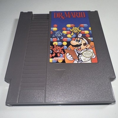 Retro Original Nintendo NES Dr. Mario Authentic Game - Tested and Working