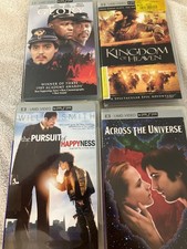 Lot Of 4 UMD Video Sony PSP Movies Glory, Kingdom of Heaven, Across the Universe