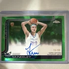 2025 Topps Chrome Liam McNeeley Chrome Rookie Autographs (RAW)
