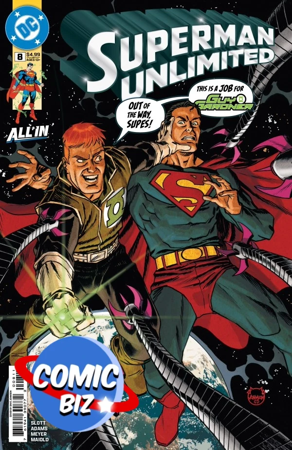 SUPERMAN: UNLIMITED #8 2025) 1ST PRINTING MAIN COVER DC COMICS