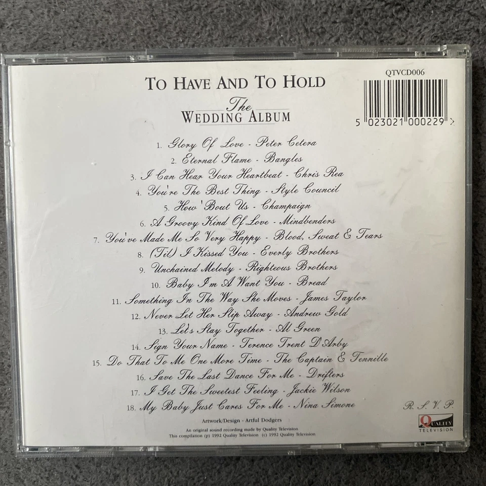 The Wedding Album to Have and to Hold CD Hochzeit Musik - Bild 2 von 3
