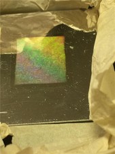 Rare Rowland Grating - Optical Diffraction spectrometer physics museum piece