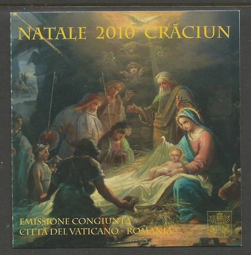 VATICAN 2010 60c CHRISTMAS BOOKLET. MINT NEVER HINGED.