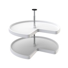 White 14" Kitchen Sink Cabinet Front Tip Tilt Out Tray Sponge Holder Replacement | UK