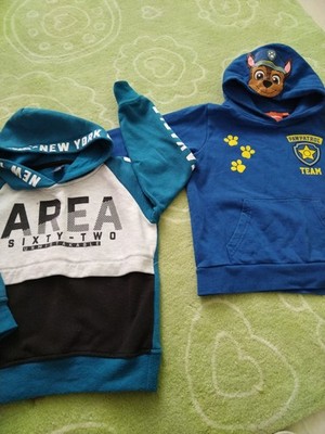 2 x Hoodie Sweatshirt Pullover Paw patrol  110/116  u. dopodopo 104 für Junge