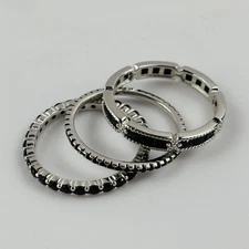 Bomb Party The Sterling Club RBP4932 .925 Sterling Silver Ring Size 11