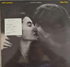 John Lennon Double Fantasy Vinyl Record LP VG+/G+ K99131 1980