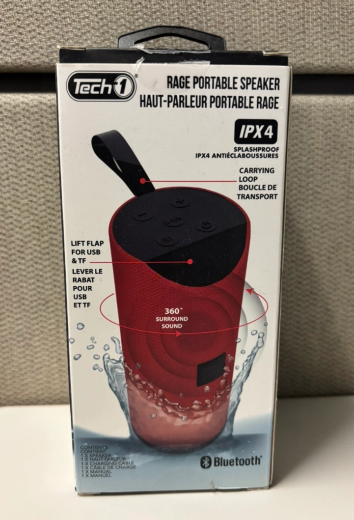 Portable Bluetooth -360° Surround Sound Speakers Brand new. Unopened