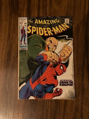 AMAZING SPIDER-MAN # 69 SILVER AGE MARVEL COMIC BOOK