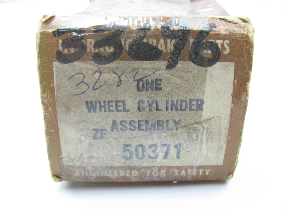 Cilindro de rueda de freno de tambor delantero izquierdo Firestone 50371 1965-76 AMC - diámetro 1-3/32 Foto 3 de 3