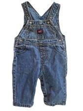 Vintage Y2K Old Navy Baby Denim Overalls 3-6 Months 2001 EUC Unisex