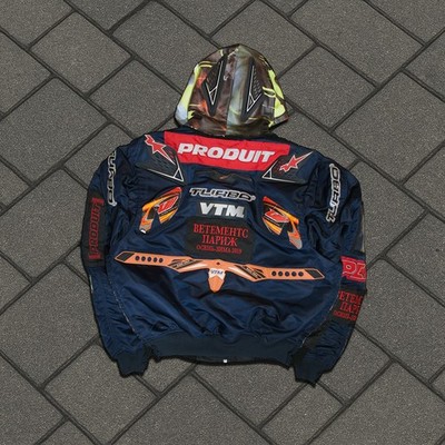 AW19 Vetements Racing Hooded Bomber | eBay