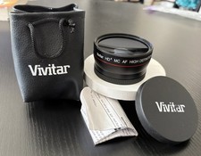 Vivitar HD4 Mc Af High Definition 0.43X Wide Angle Converter W/Macro 62mm